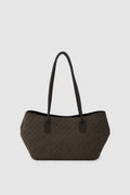 Aldebaran Suede Tote Bag in brown – women's suede tote bag by Nouva