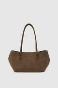 Aldebaran Suede Tote Bag in tan – women's suede tote bag by Nouva