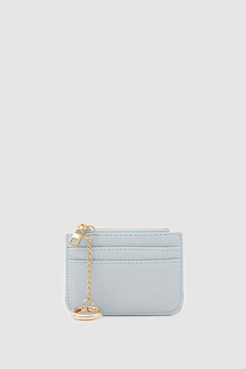 Bijou Zip Cardholder in baby blue – women's cardholder by Nouva