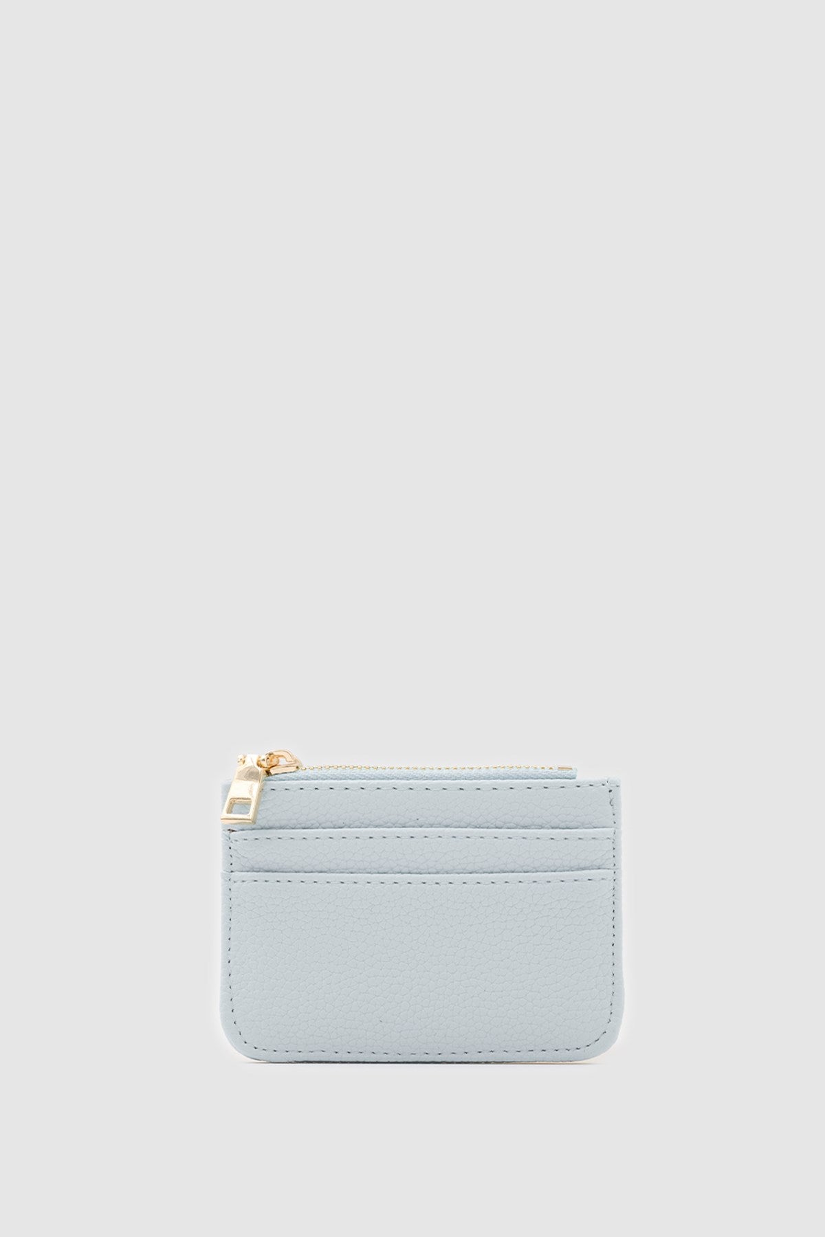 Bijou Zip Cardholder in baby blue, view 3 – Nouva
