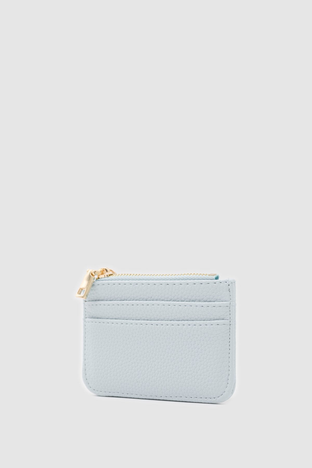 Bijou Zip Cardholder in baby blue, view 4 – Nouva