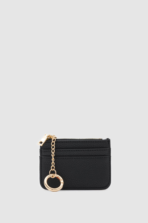 Bijou Zip Cardholder in black – women's cardholder by Nouva