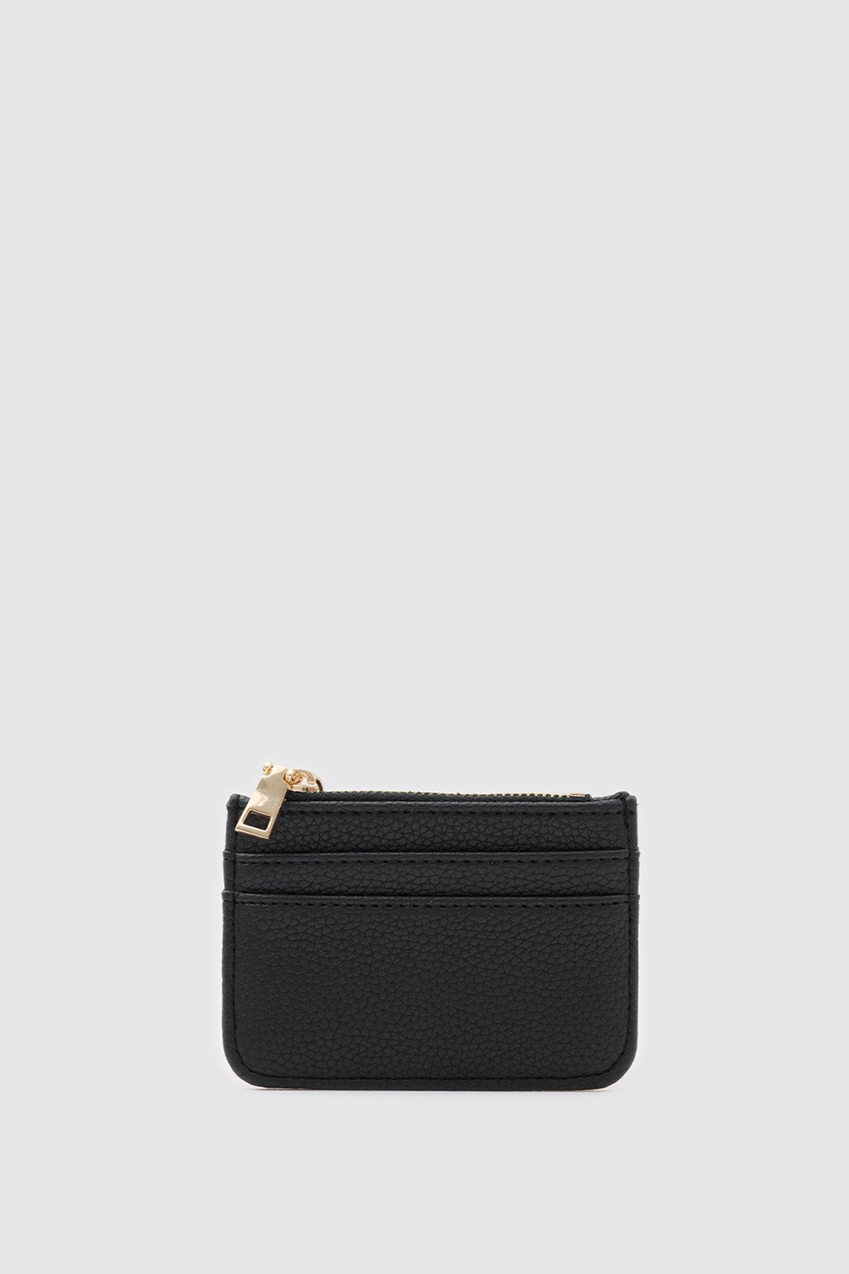 Bijou Zip Cardholder in black, view 3 – Nouva