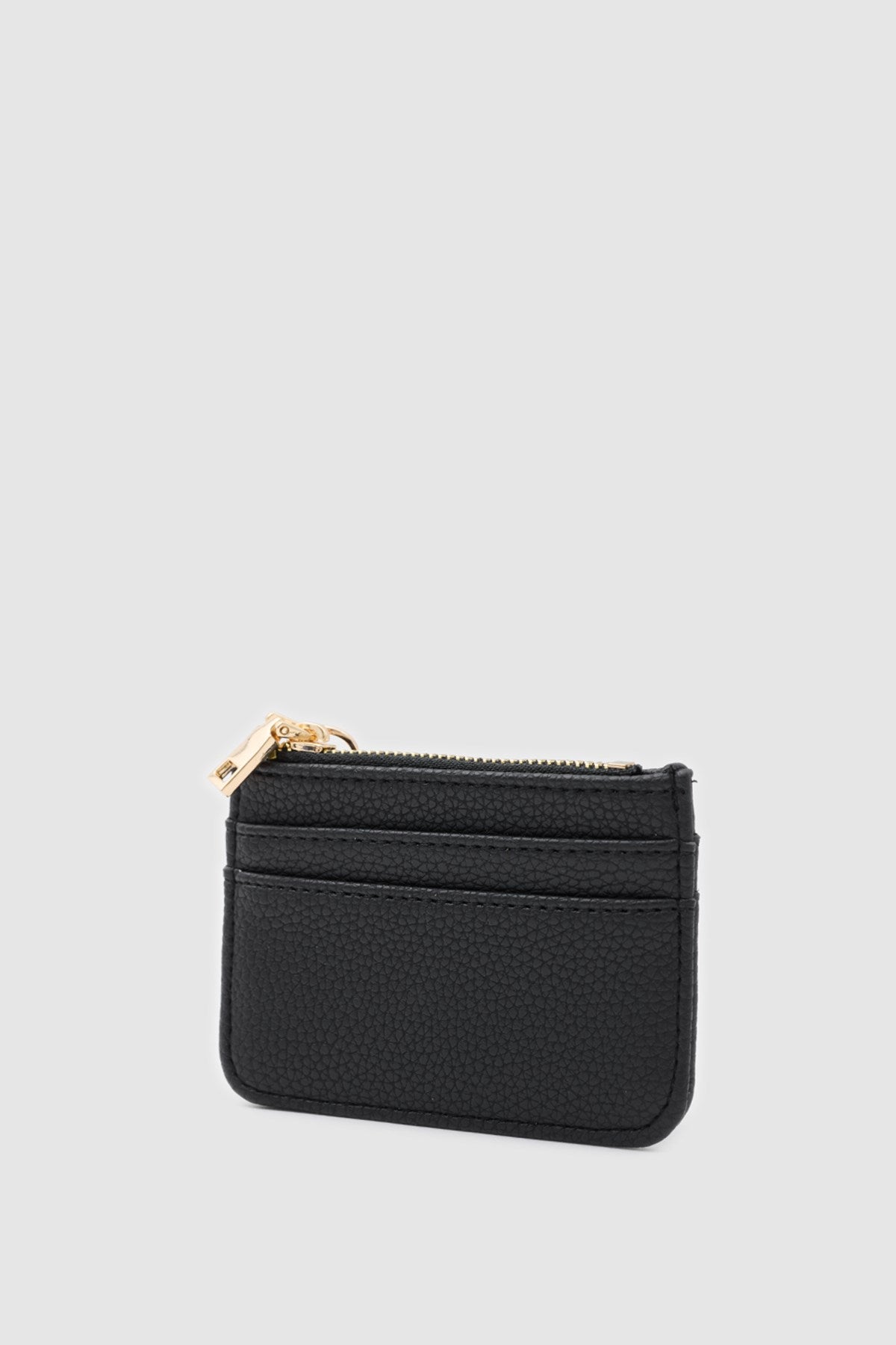 Bijou Zip Cardholder in black, view 4 – Nouva