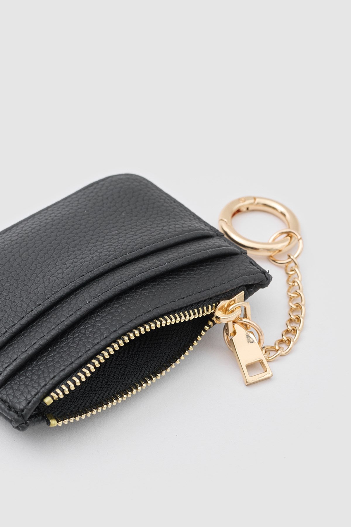 Bijou Zip Cardholder in black, view 7 – Nouva