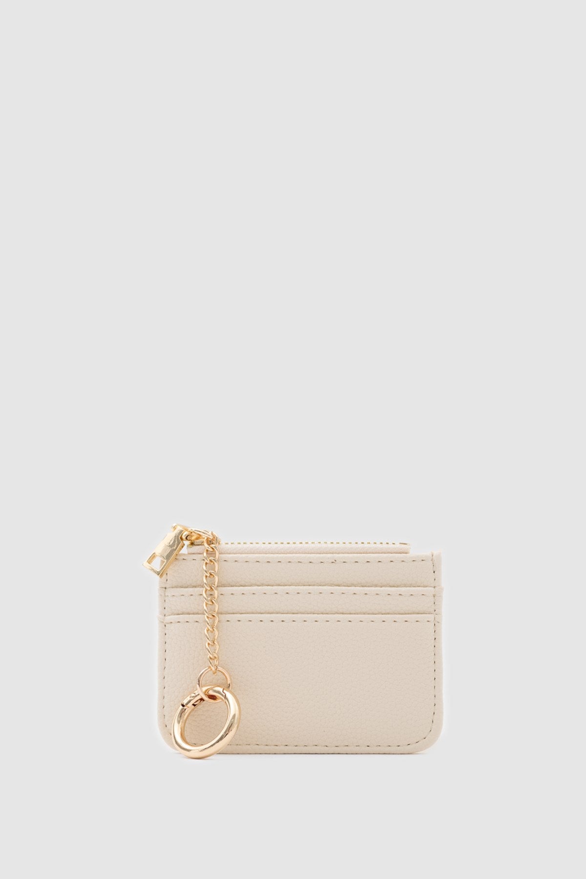 Bijou Zip Cardholder in cream – women's cardholder by Nouva