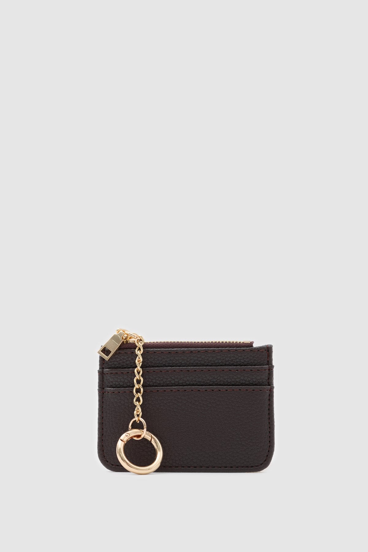 Bijou Zip Cardholder in espresso – women's cardholder by Nouva