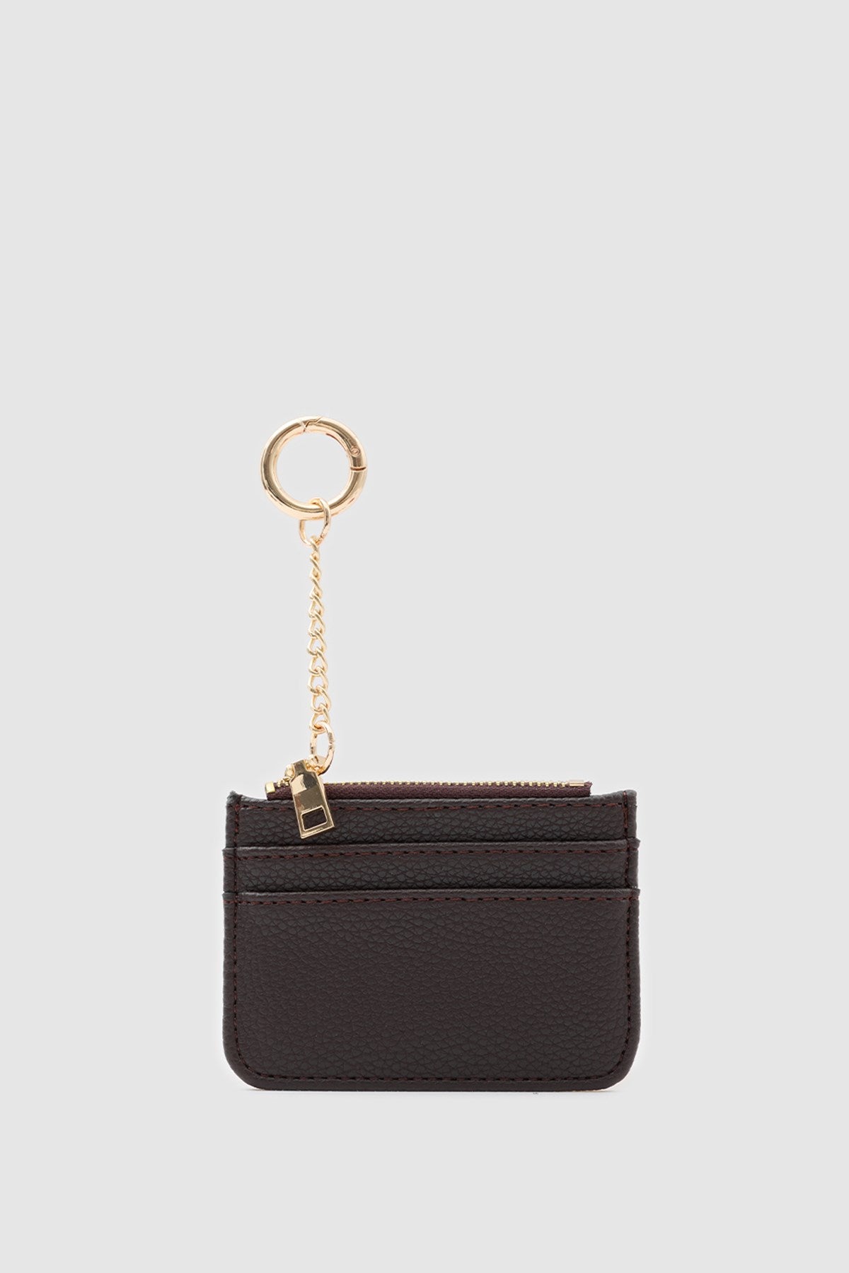 Bijou Zip Cardholder in espresso, view 5 – Nouva