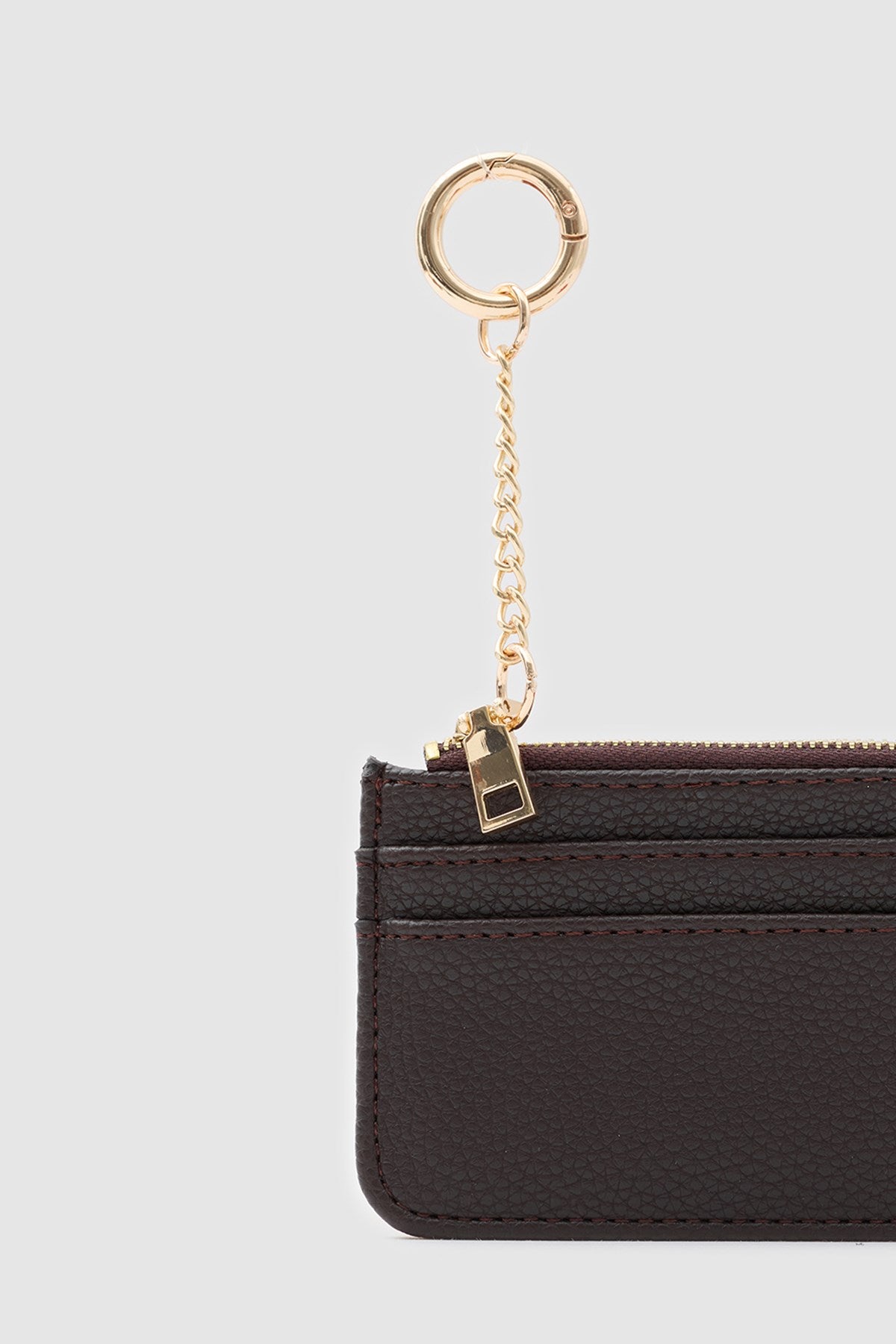 Bijou Zip Cardholder in espresso, view 6 – Nouva
