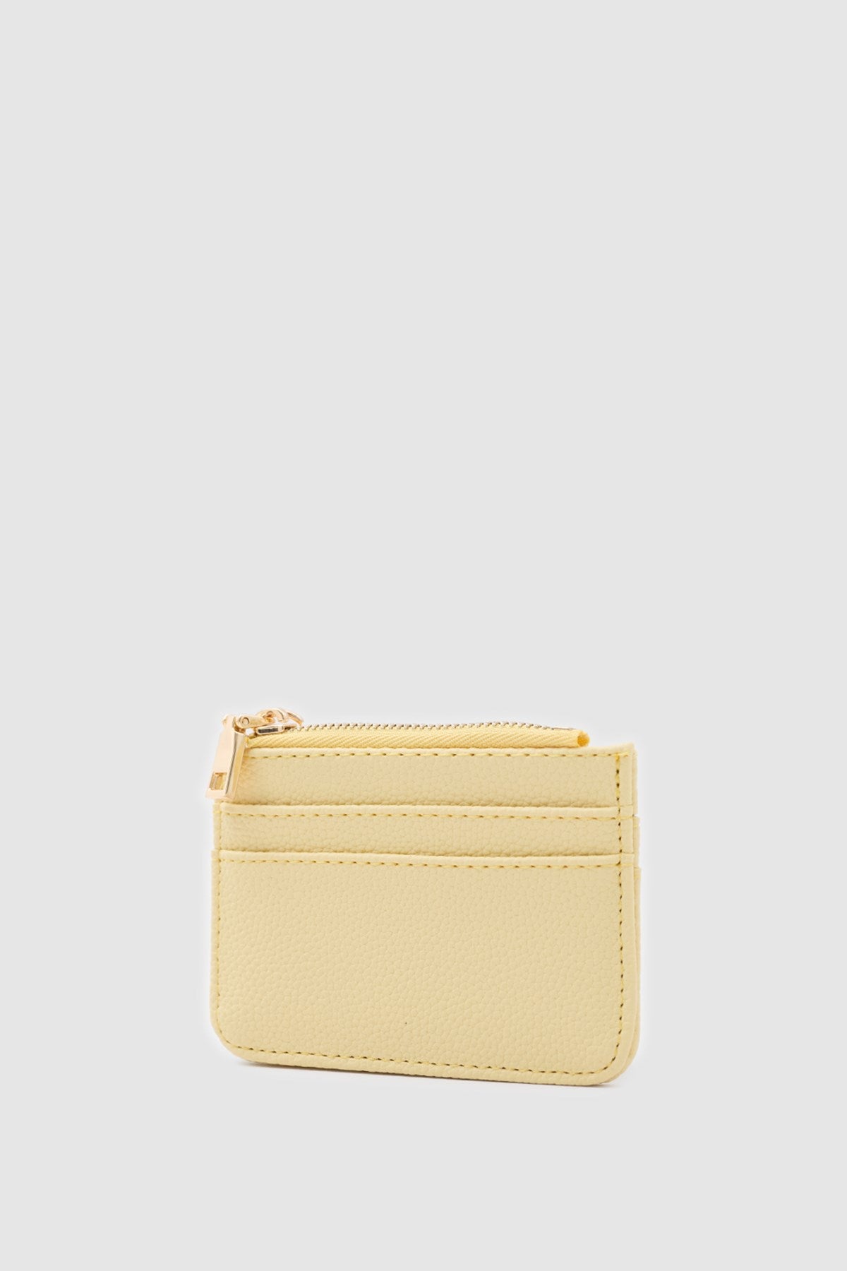 Bijou Zip Cardholder in yellow, view 4 – Nouva