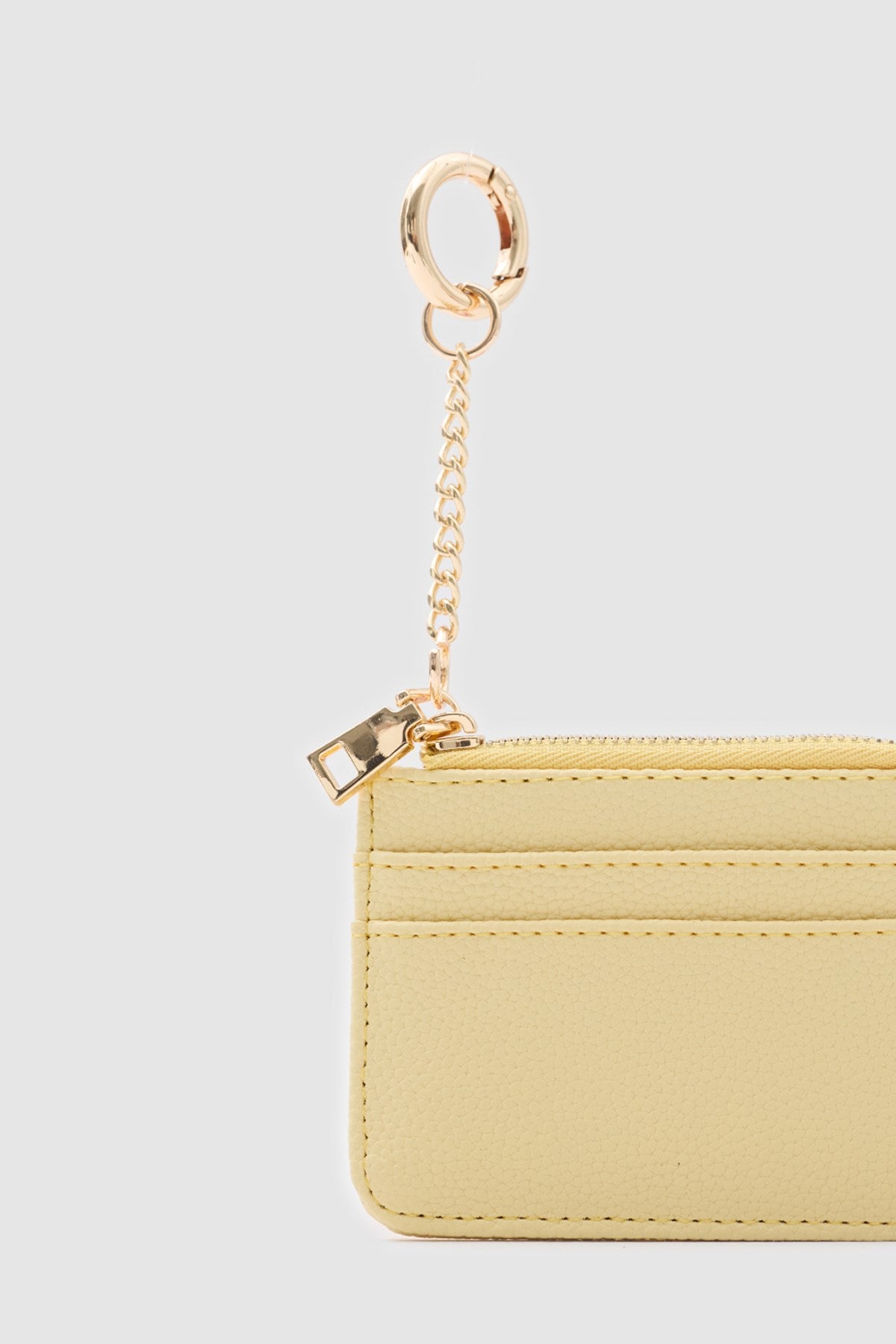 Bijou Zip Cardholder in yellow, view 6 – Nouva