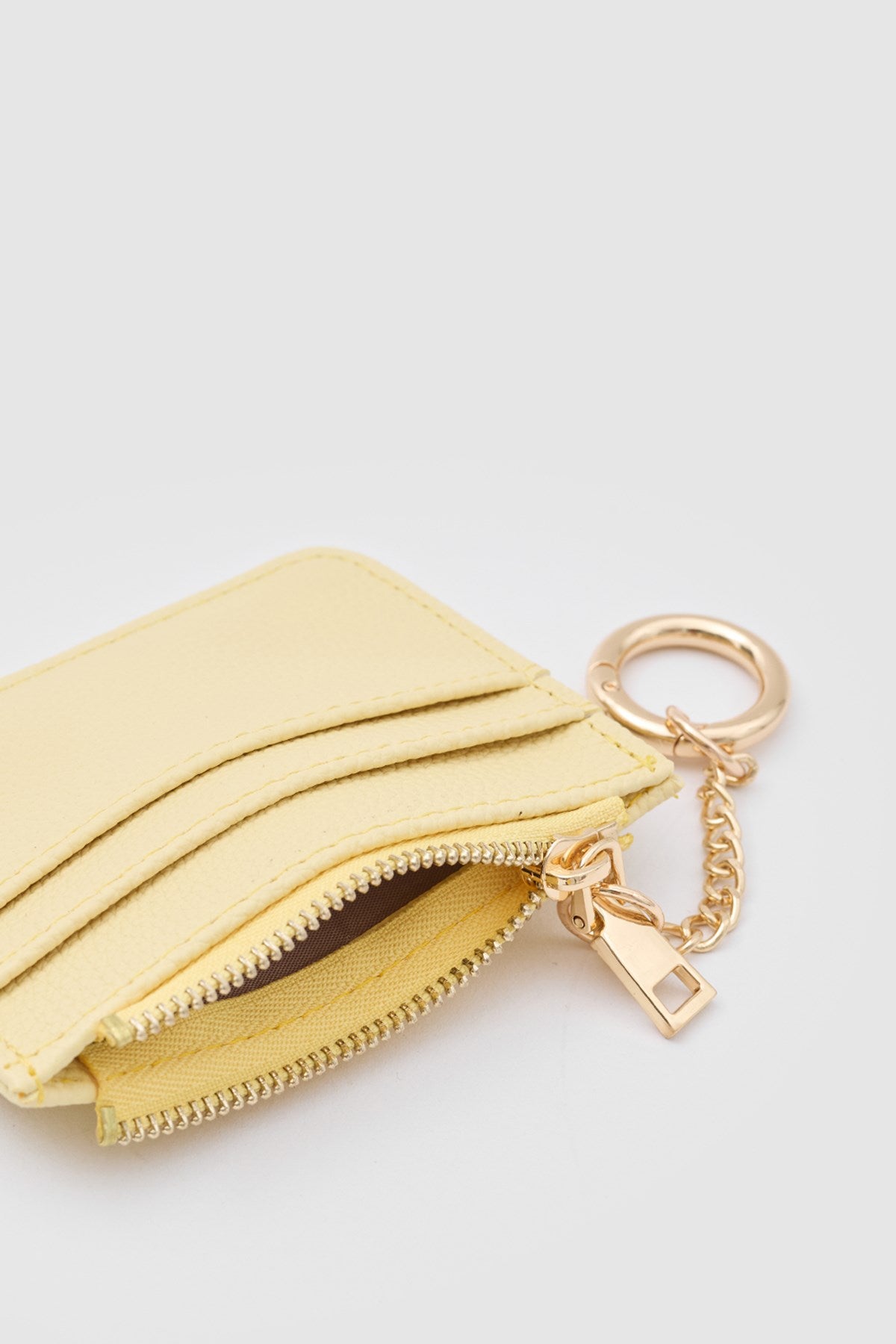Bijou Zip Cardholder in yellow, view 7 – Nouva