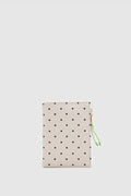 Coquette Polka Dot Wallet in beige – women's wallet by Nouva
