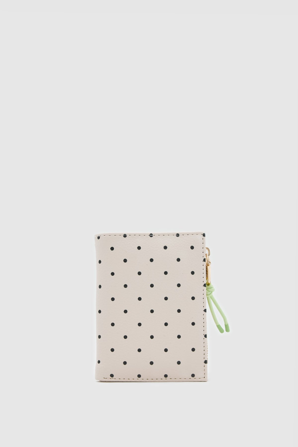 Coquette Polka Dot Wallet in beige – women's wallet by Nouva