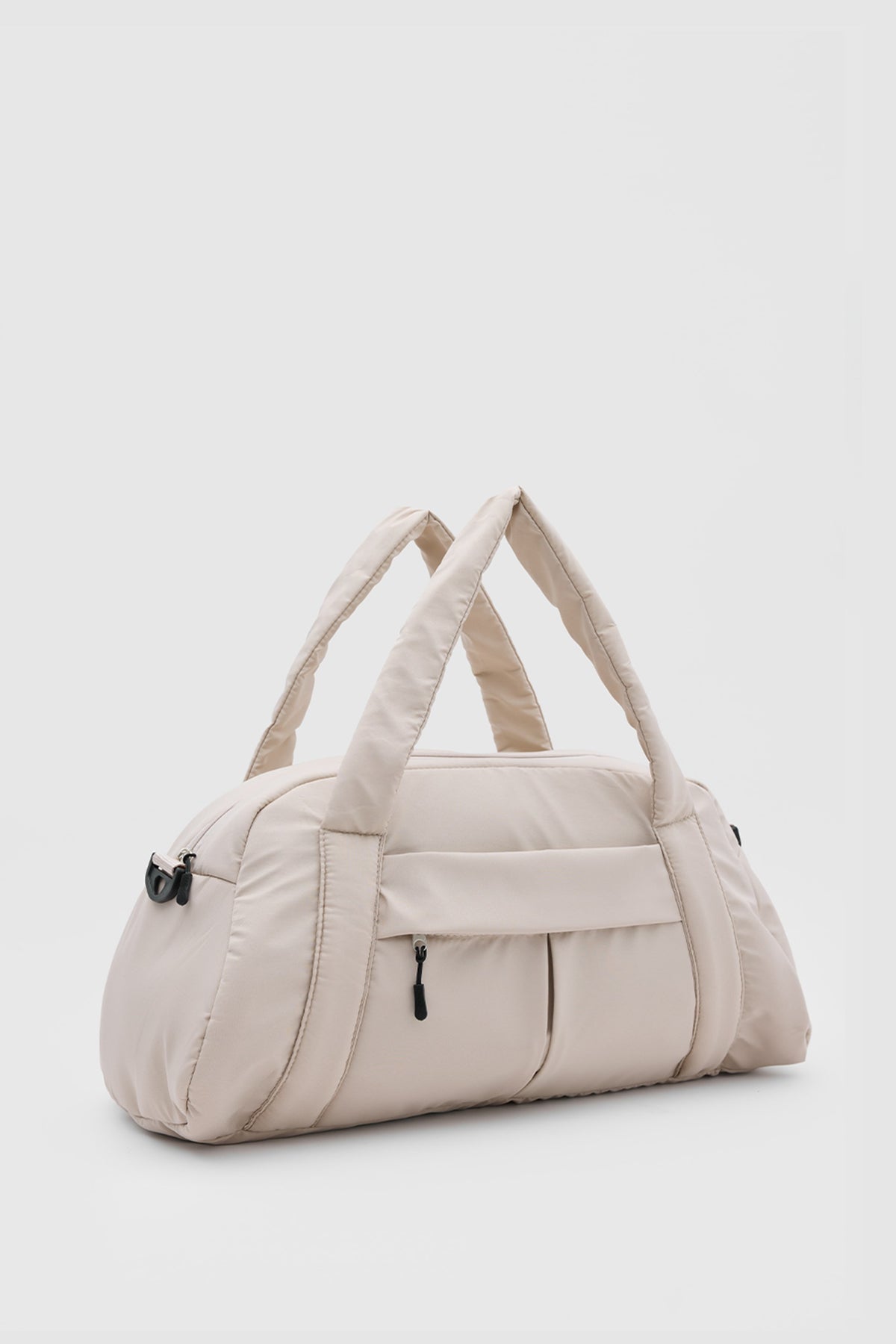 Fomalhaut Weekender Bag in beige, view 2 – Nouva