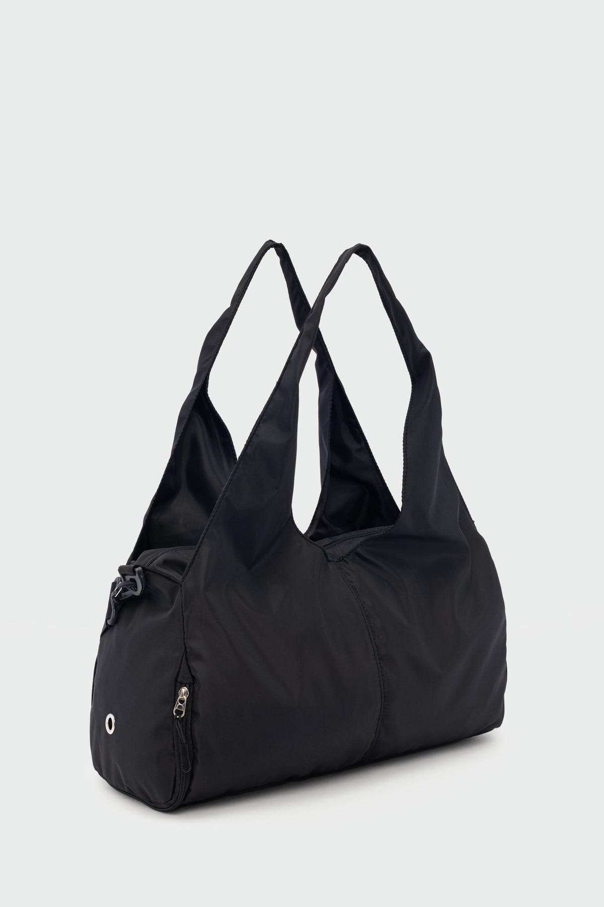 Merak Sport Shoulder Bag in black, view 4 – Nouva