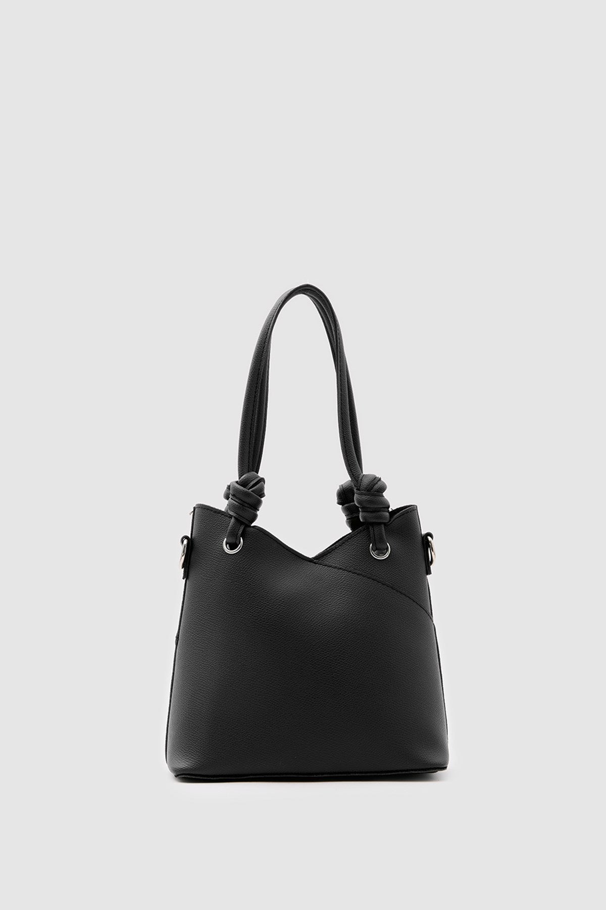 Rigel Asymmetric Shoulder Bag in black – women's shoulder bag by Nouva