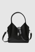 Vega Top-Handle Crossbody Bag in black – women's crossbody bag by Nouva